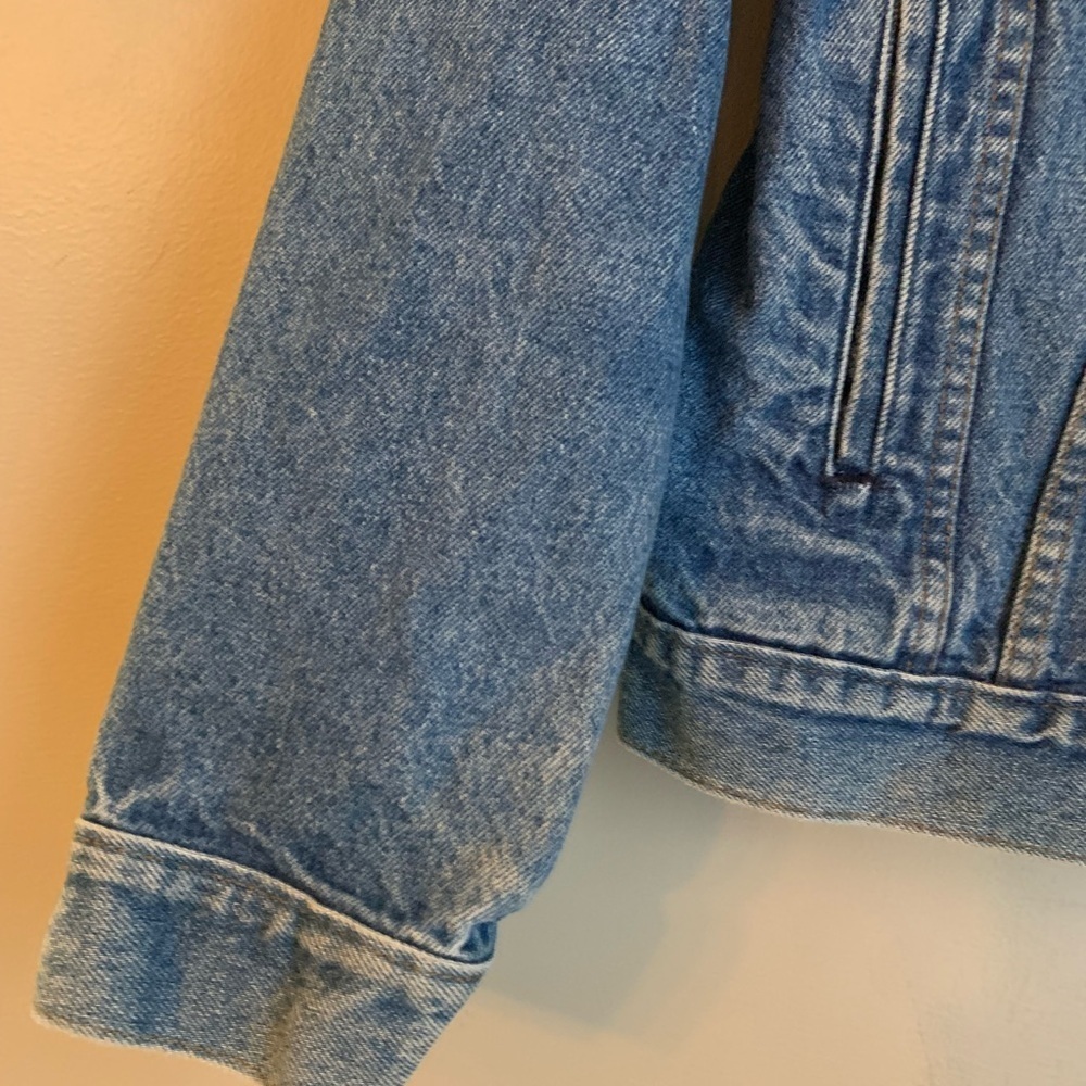 70's 80’s Levi’s Denim Trucker Jacket WPL 423 USA Sz 38 See Measurements VTG - Picture 5 of 12